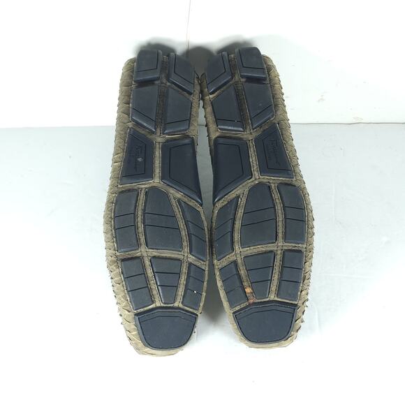 SALVATORE FERRAGAMO Men's US 10EE Genuine Python leather Olive Driving Loafers - Picture 9 of 16
